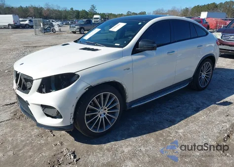 2019 Mercedes-Benz Amg Gle 43 Coupe 4Matic из США, поврежденный, VIN 4JGED6EB7KA153362